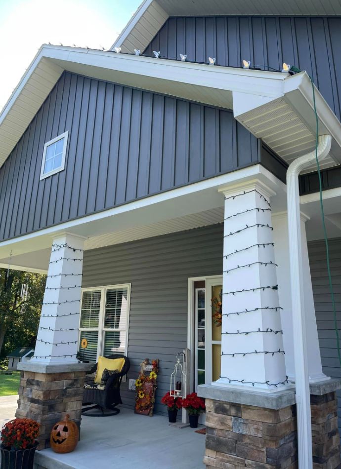 5 Star Christmas Light Installation in WV M&N Pressure Washing